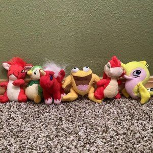 Neopet Mini McDonalds Plush Lot of 6: No Tags One of Their Tush Tags Is Cut Off